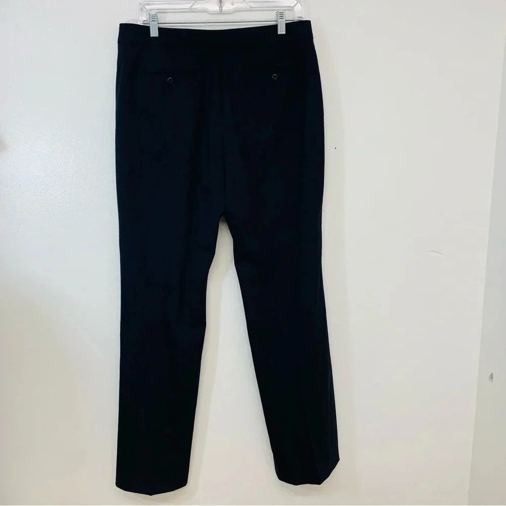 Pendelton Pants Woman Size 10
Dark Gray Straight Virgin Wool Spandex Light NEW